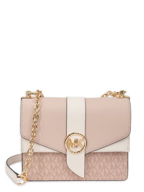 michael kors small pink crossbody